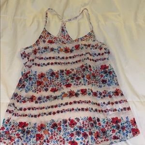 Floral tank top
